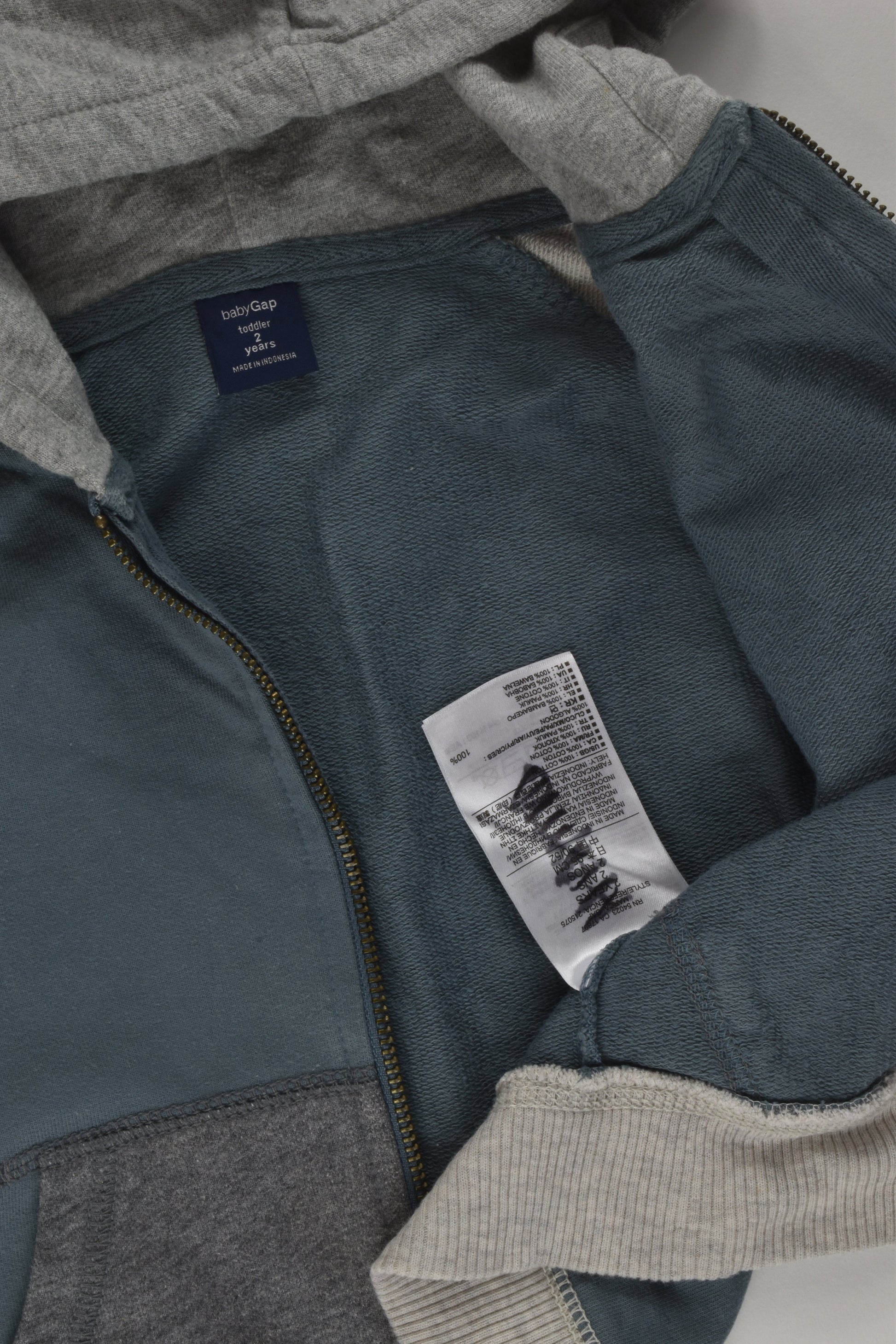 Baby Gap Size 2 Zip Jumper