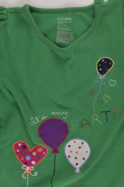 Baby Gap Size 3 Birthday T-shirt