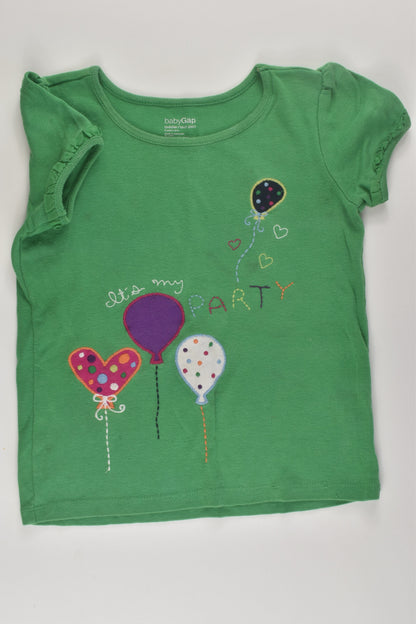 Baby Gap Size 3 Birthday T-shirt