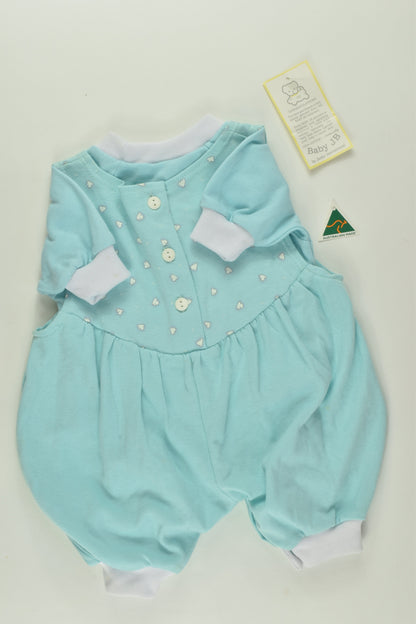 Baby JB Size 0000 Vintage Two Piece Outfit
