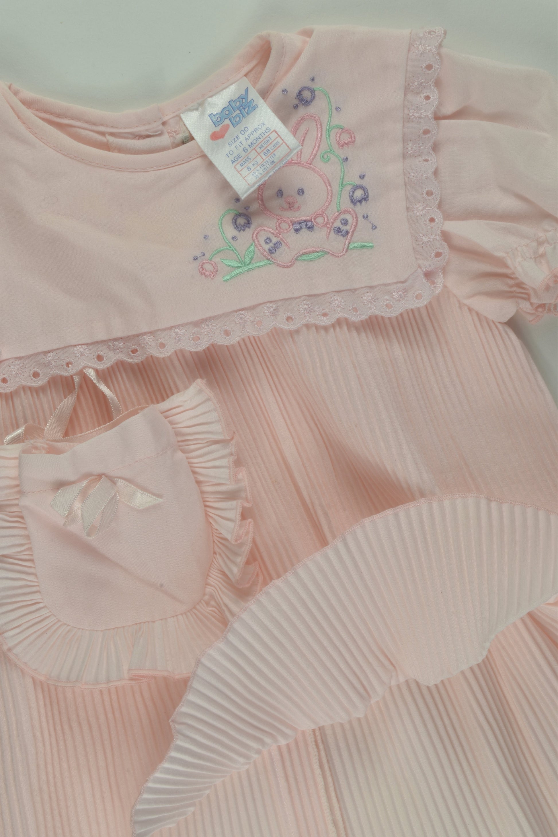 BabyBiz Size 00 Vintage Bunny Dress