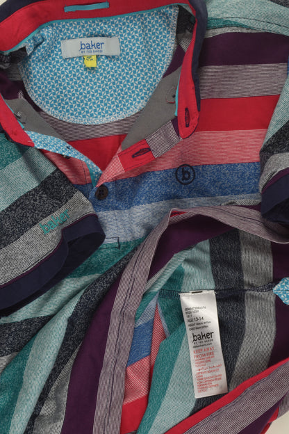 Baker by Ted Baker Size 13-14 T-shirt with Collar