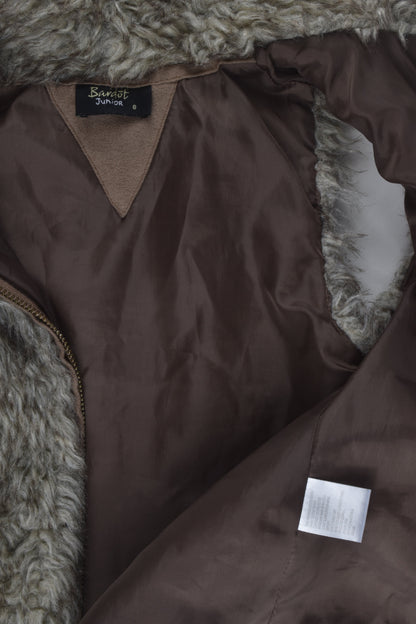 Bardot Junior Size 6 Fur Vest