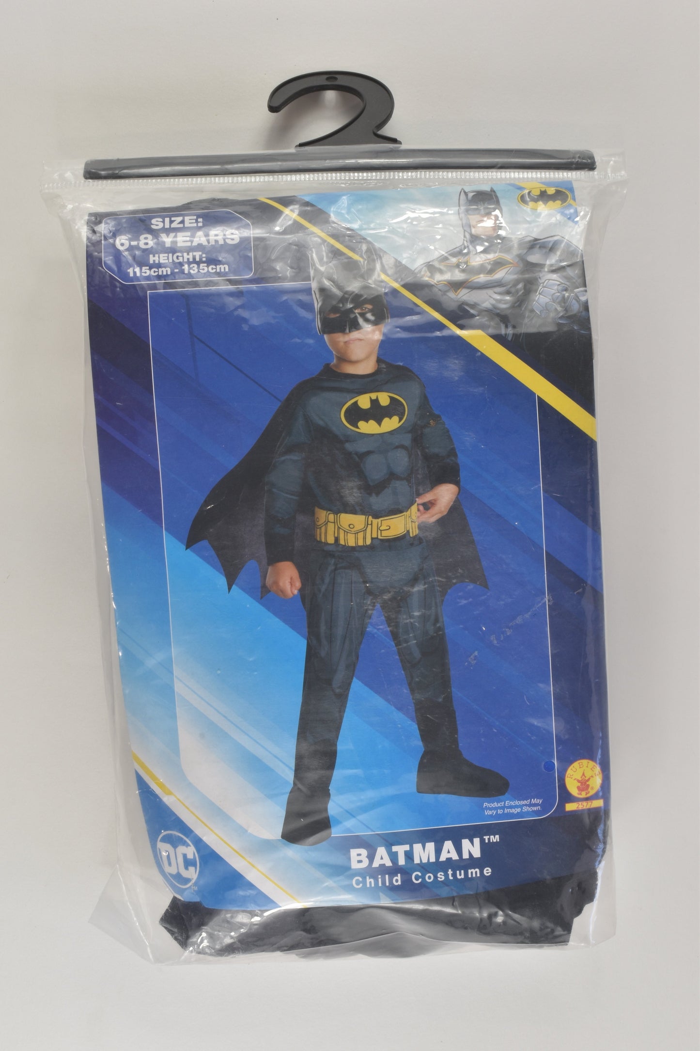 Batman Size 6-8 Dress-up Costume