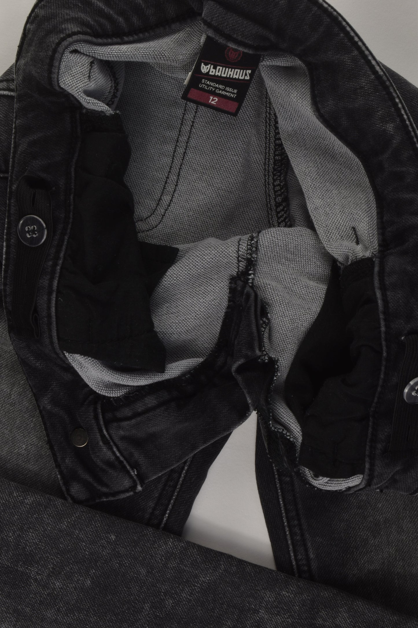 Bauhaus Size 12 Stretchy Denim Pants