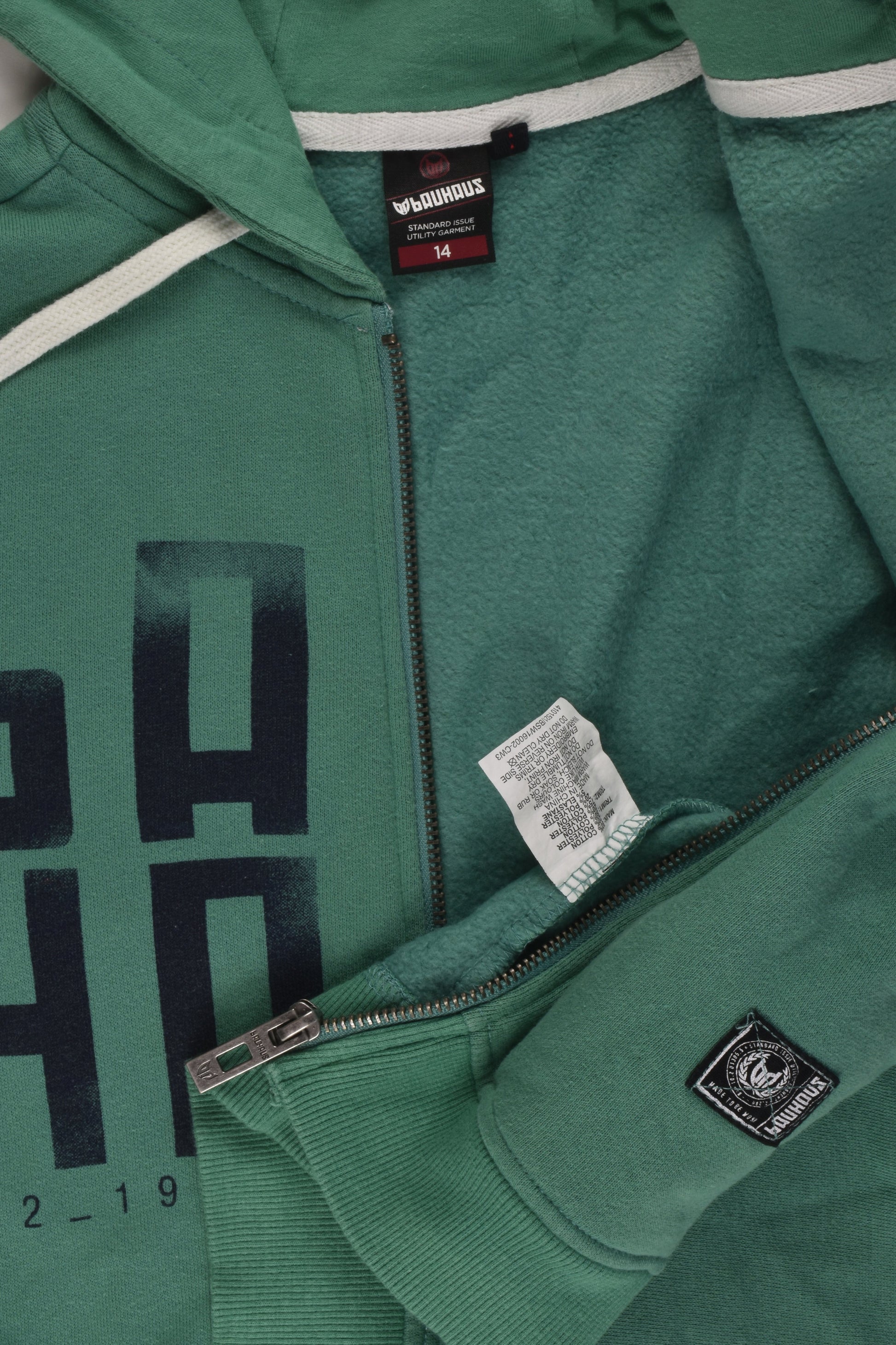 Bauhaus Size 14 Zip Jumper