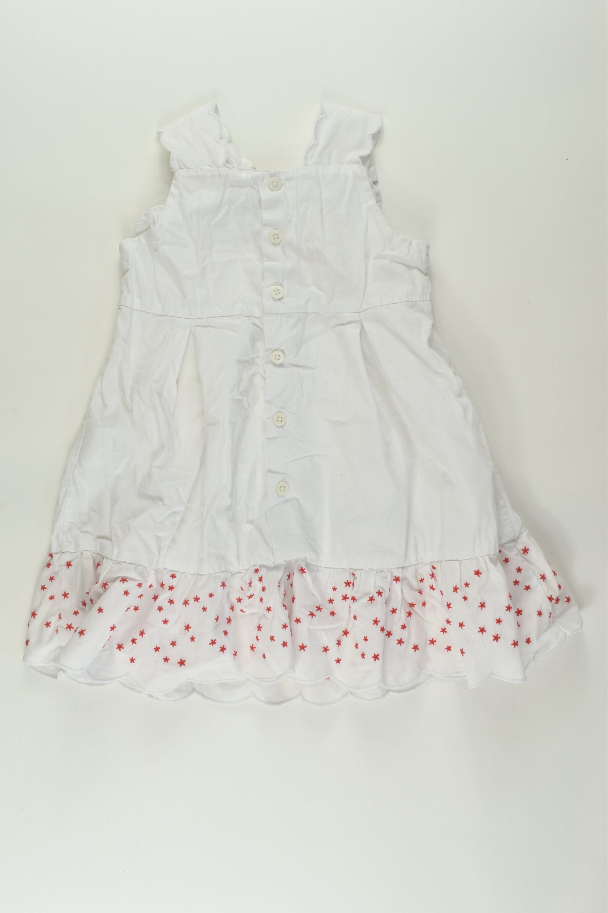 Bébé by Minihaha Size 0 (12m) Red Stars Dress