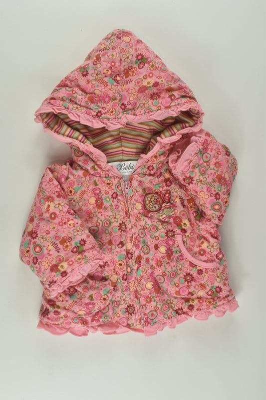 Bébé by Minihaha Size 000 Padded Cord Jacket