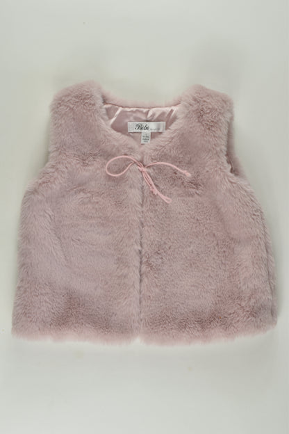 Bébé by Minihaha Size 1 Fur Vest