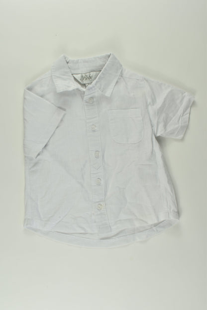 Bébé by Minihaha Size 1 Linen Blend Shirt