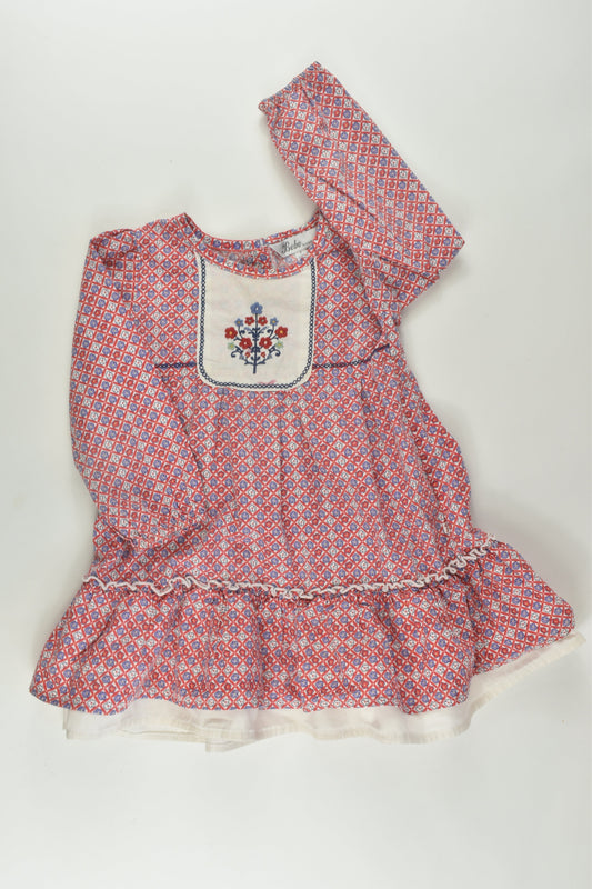 Bébé by Minihaha Size 2 Embroidery Dress
