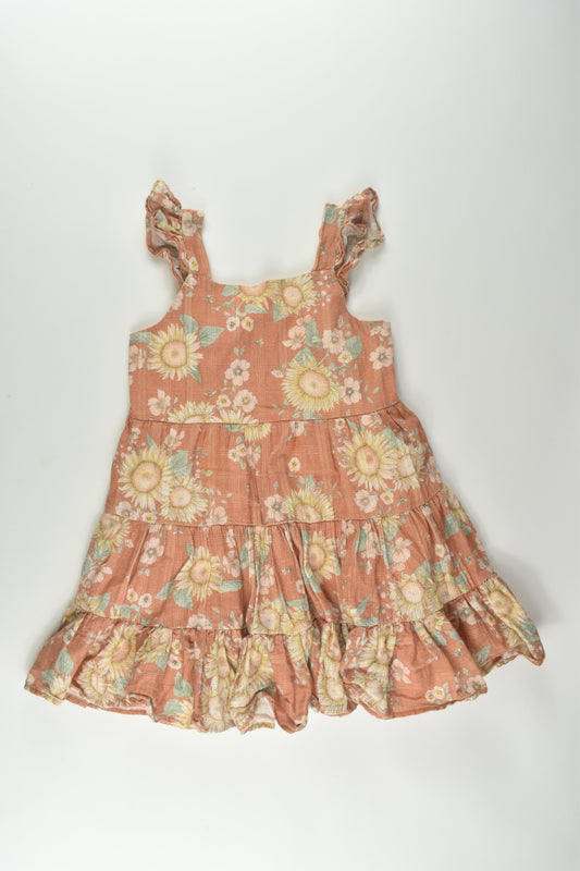 Bébé by Minihaha Size 3 Lined Floral Dress