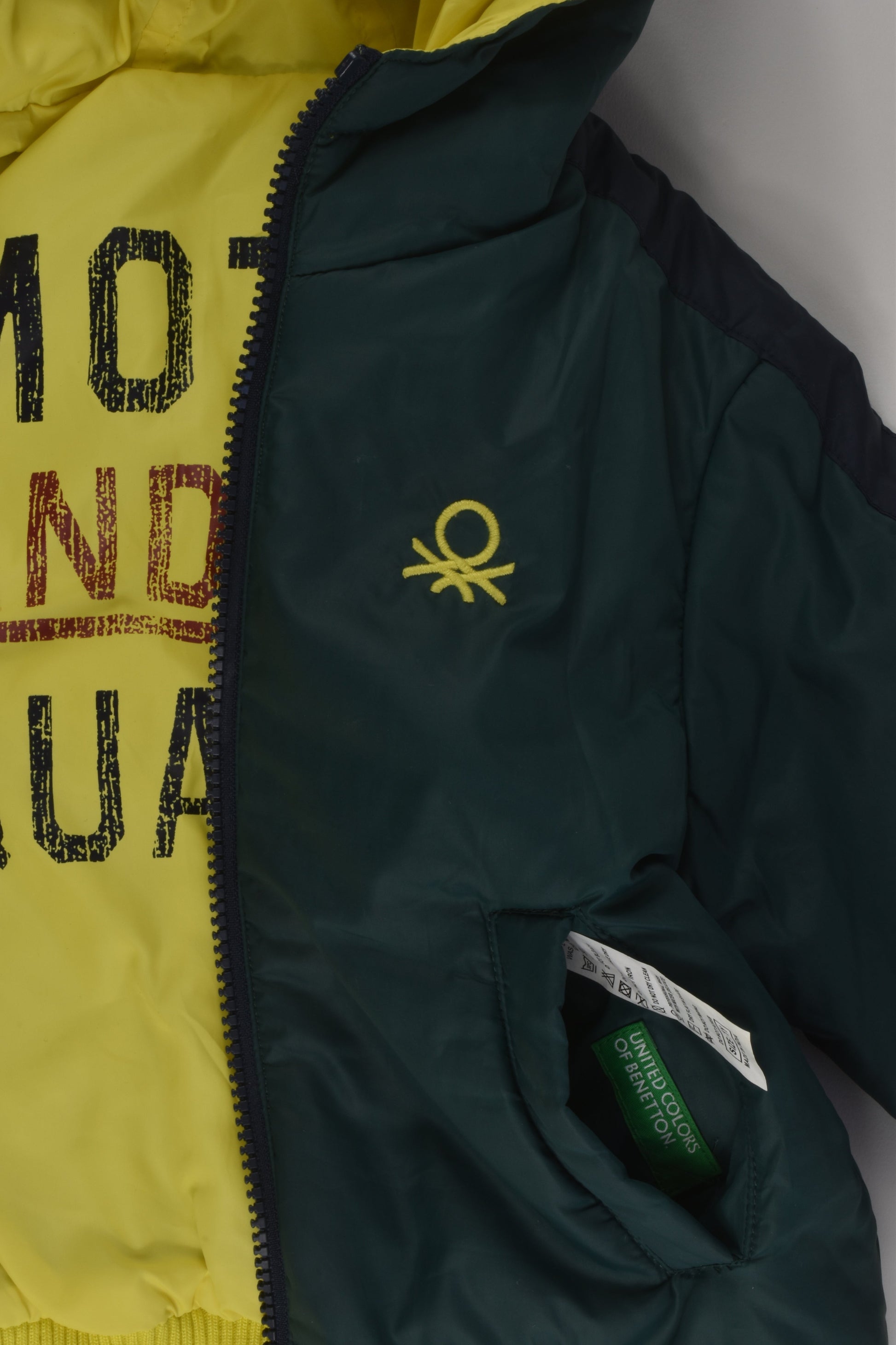 Benetton Size 2-3 Reversible Jacket