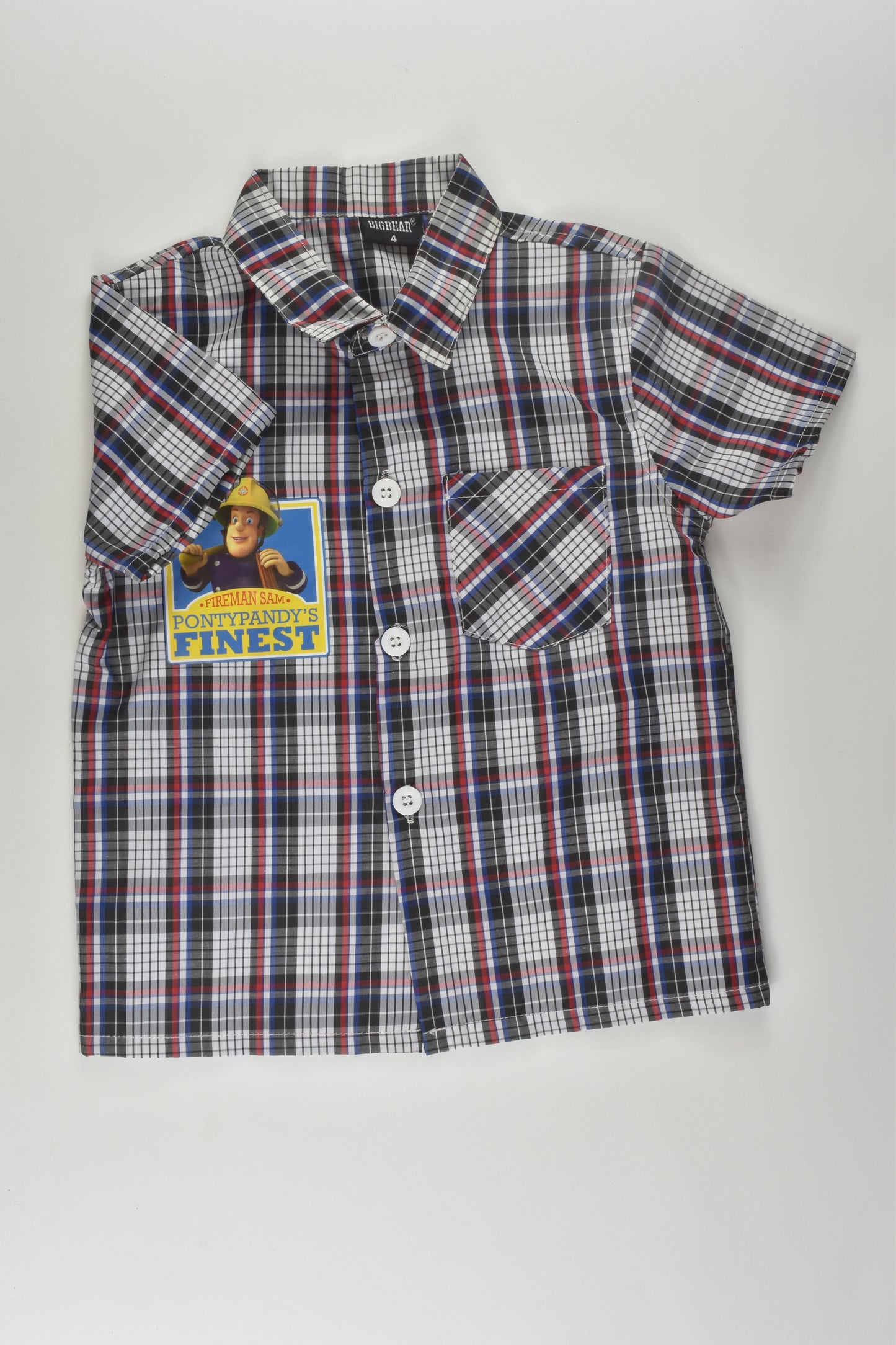 Big Bear Size 4 Fireman Sam Shirt