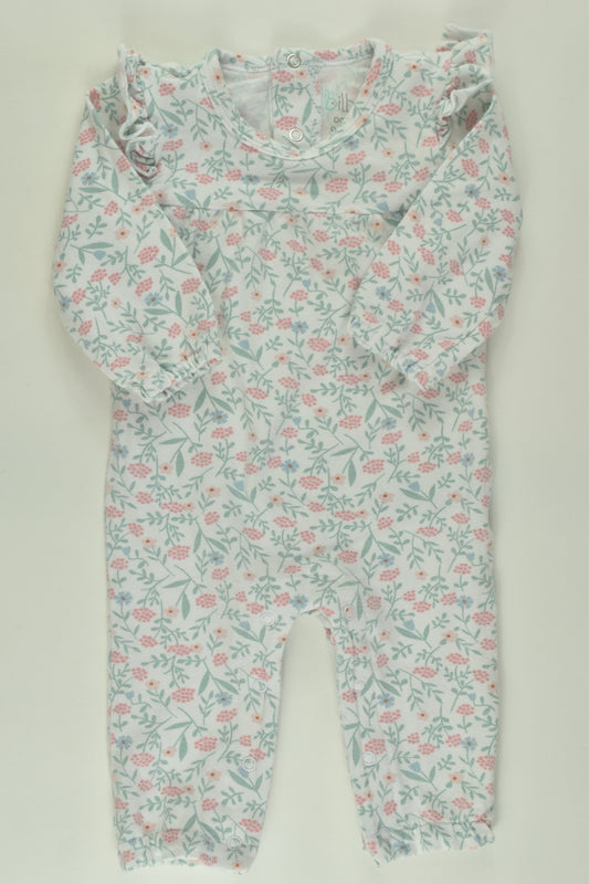 Bilbi Size 000 Floral Romper