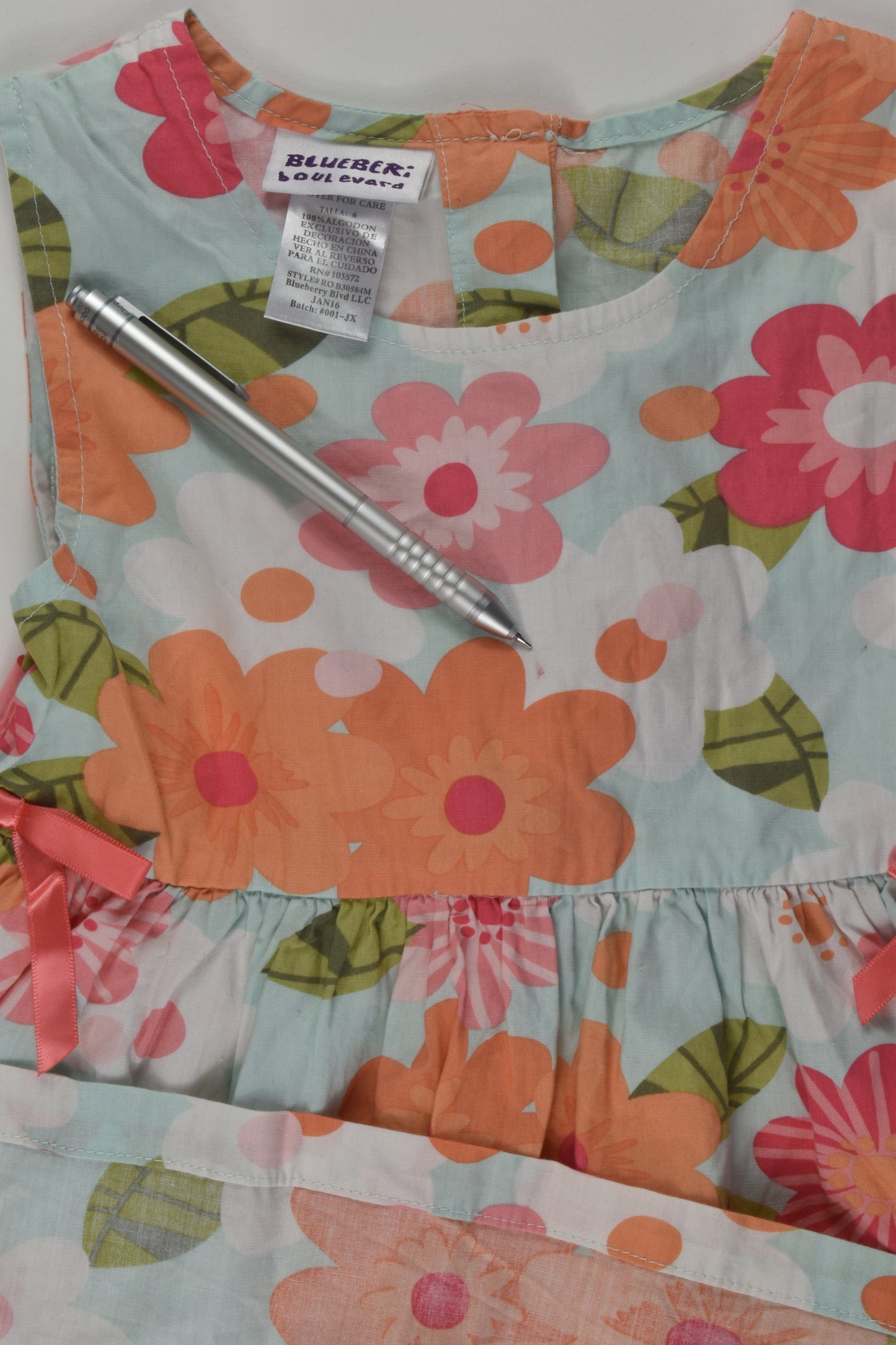 Blueberi Boulevard Size 6 Floral Dress