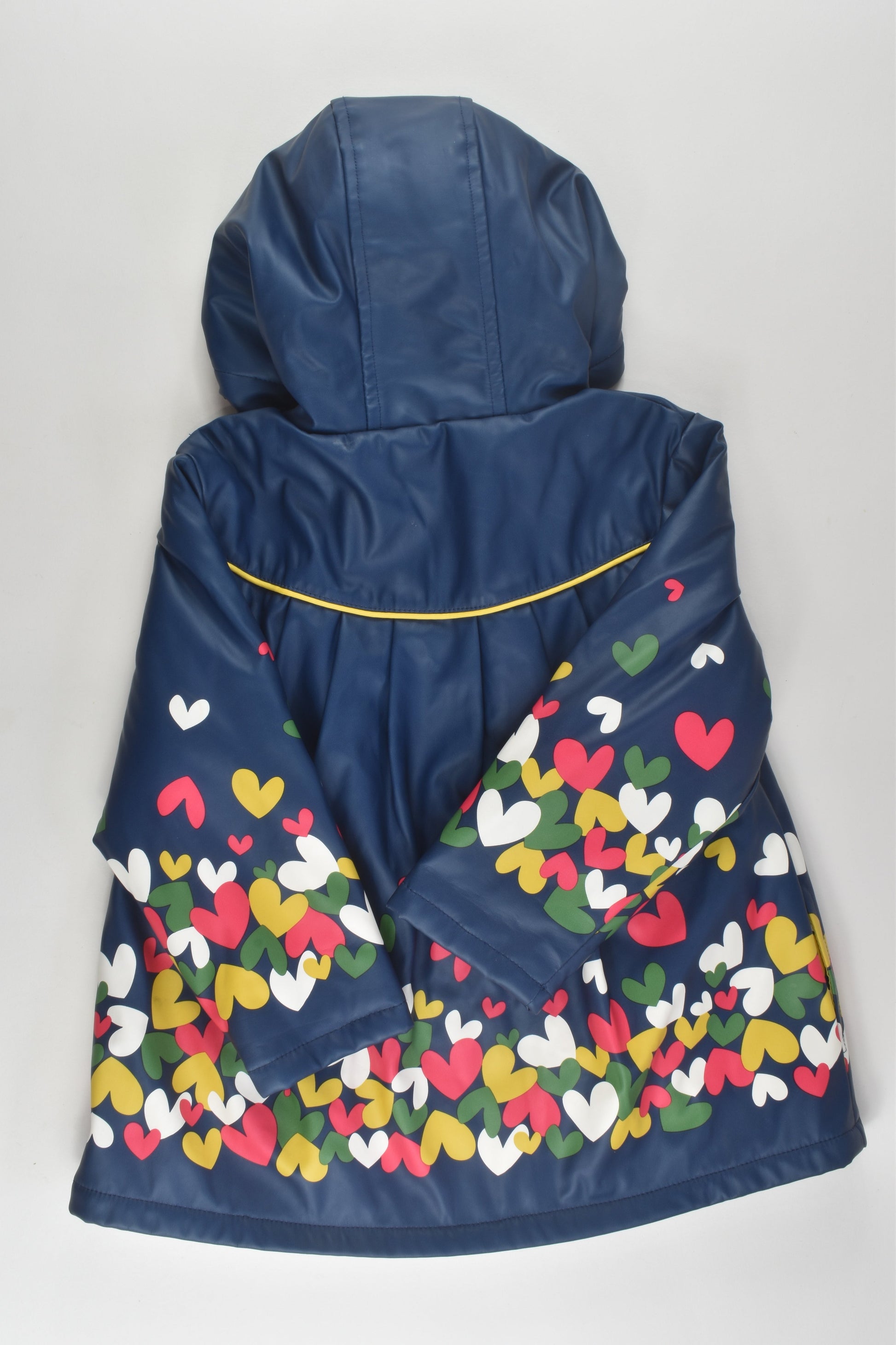 Boboli Size 2 Fleece Lined Rain Jacket