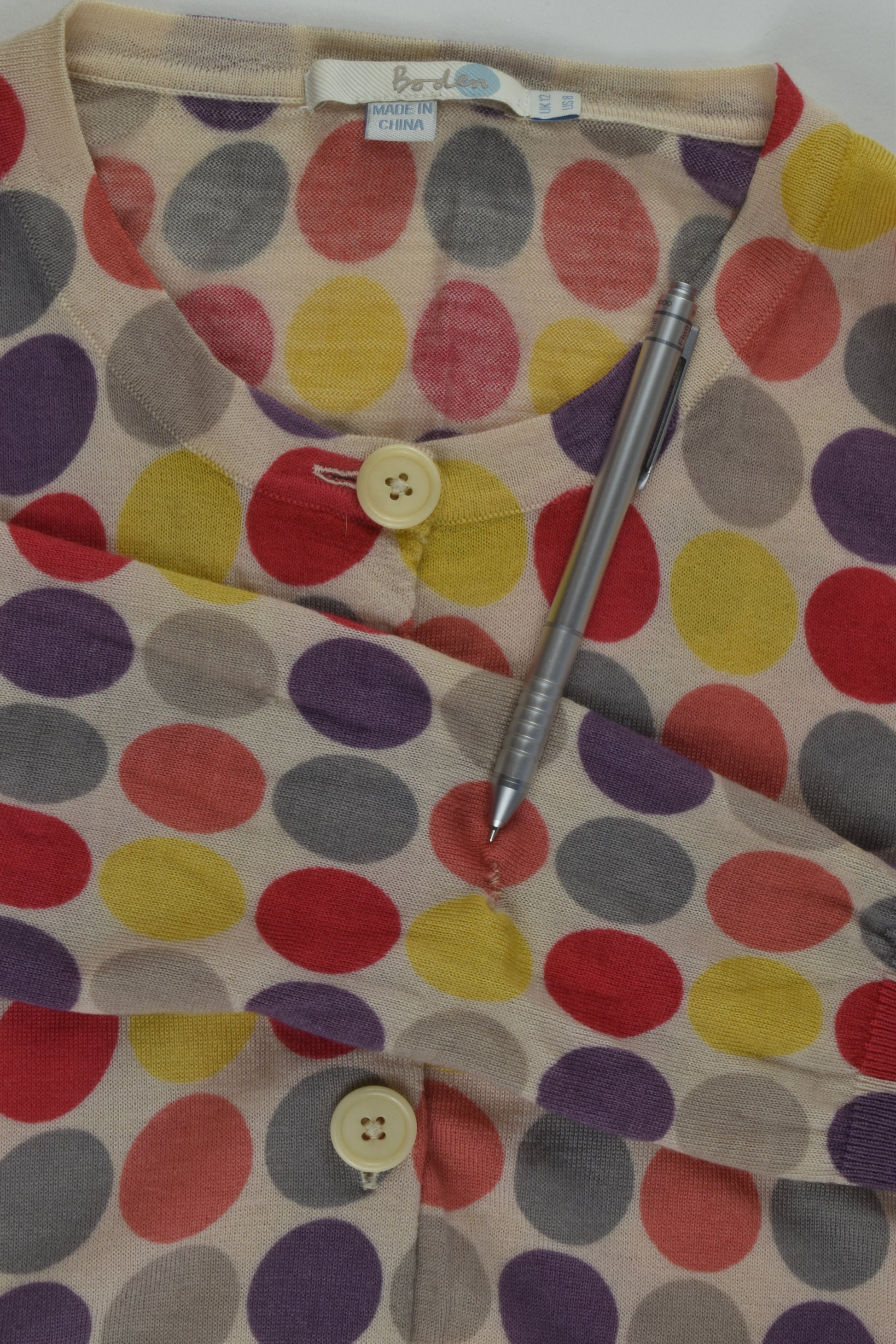 Boden Size 12 Wool Cardigan