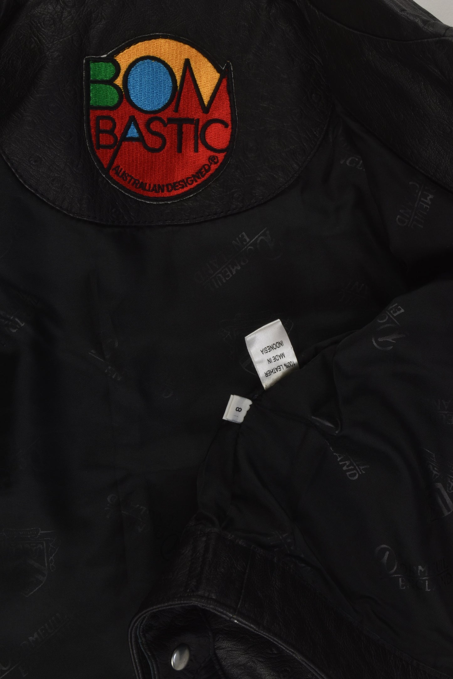 Bombastic Size 8 Leather Jacket