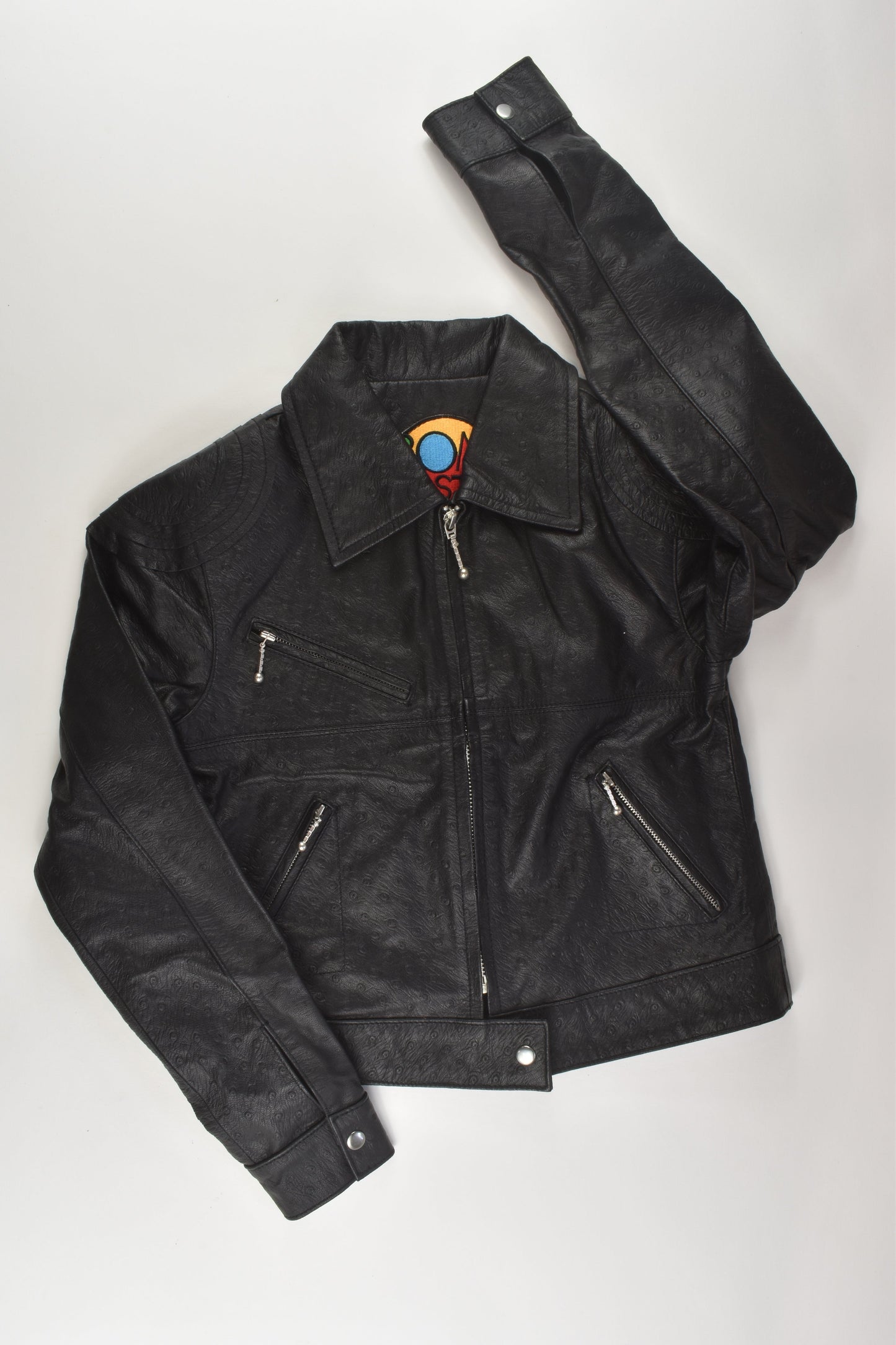 Bombastic Size 8 Leather Jacket