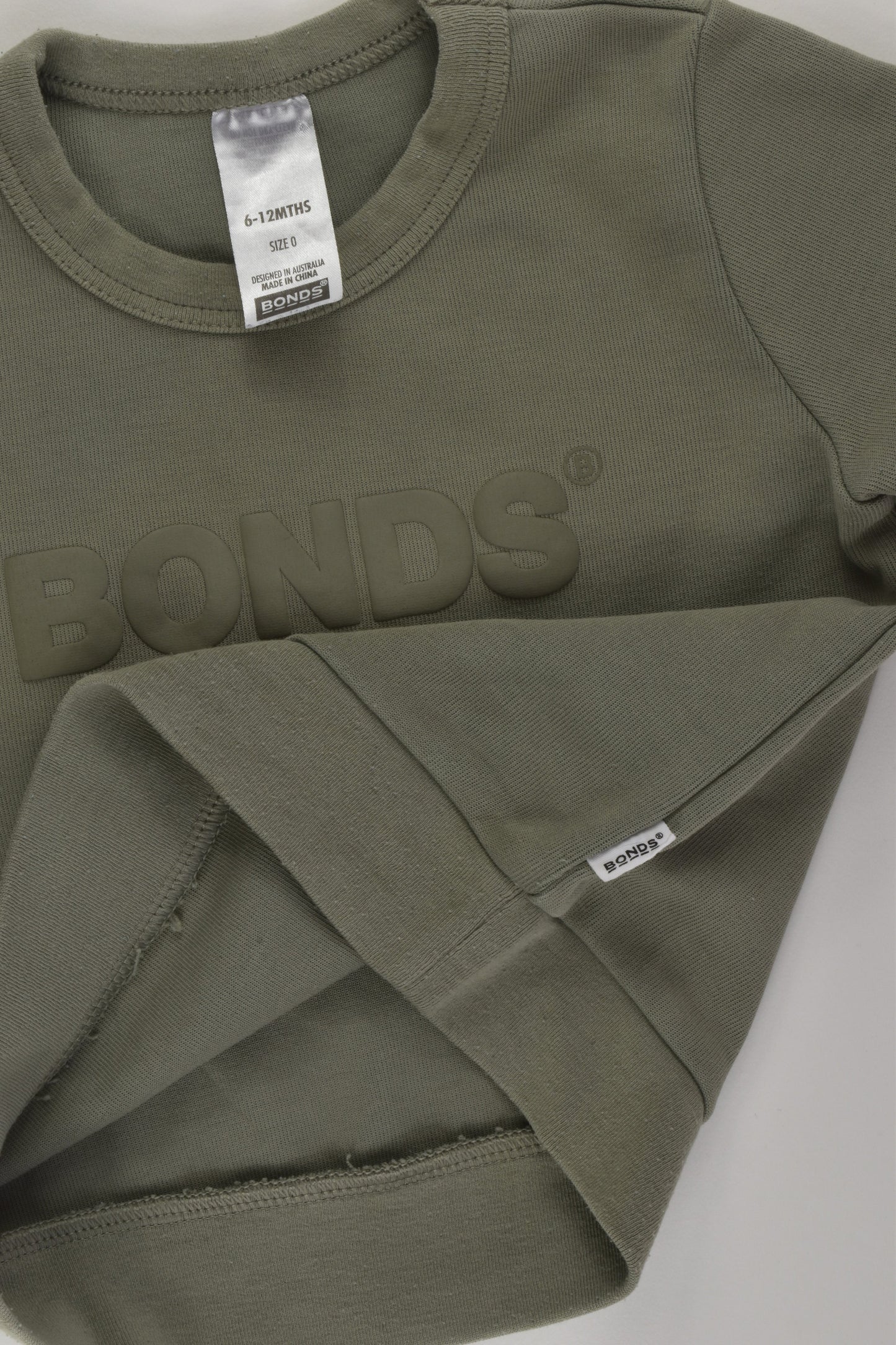 Bonds Size 0 Logo Sweater