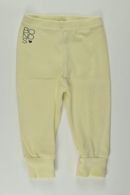 Bonds Size 0 Ribbed Pants