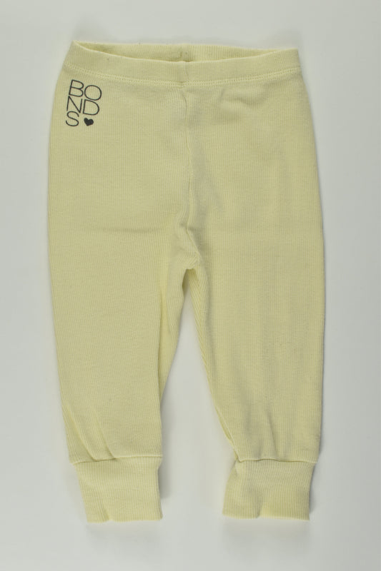 Bonds Size 0 Ribbed Pants