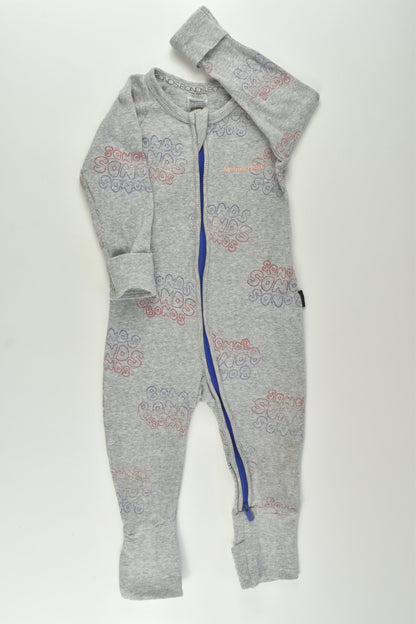 Bonds Size 0 Ribbed Wondersuit