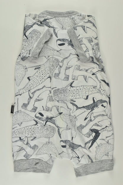 Bonds Size 0 Shark Short Wondersuit