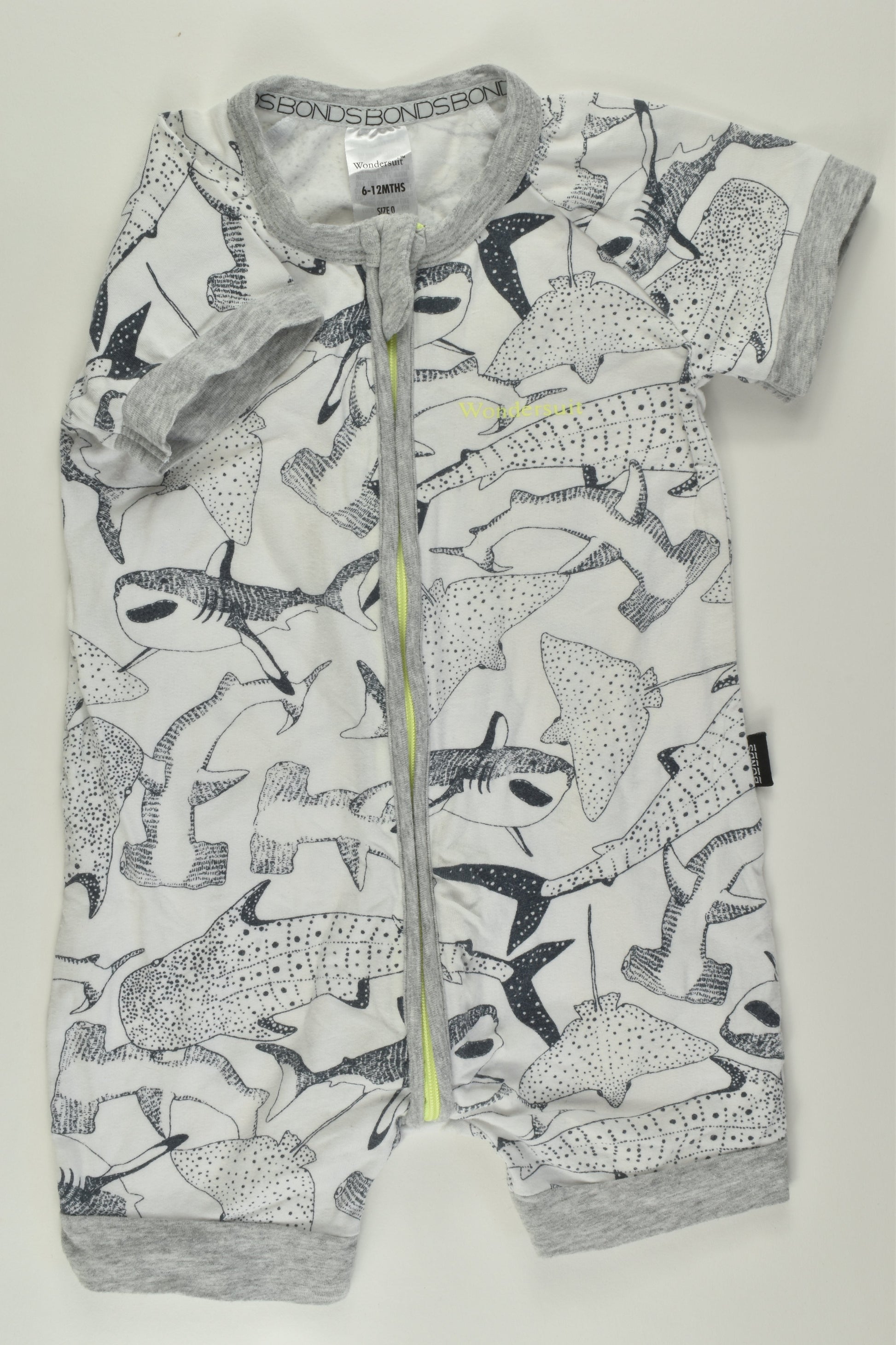 Bonds Size 0 Shark Short Wondersuit