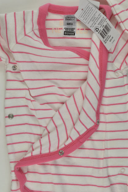 Bonds Size 0 Striped Romper