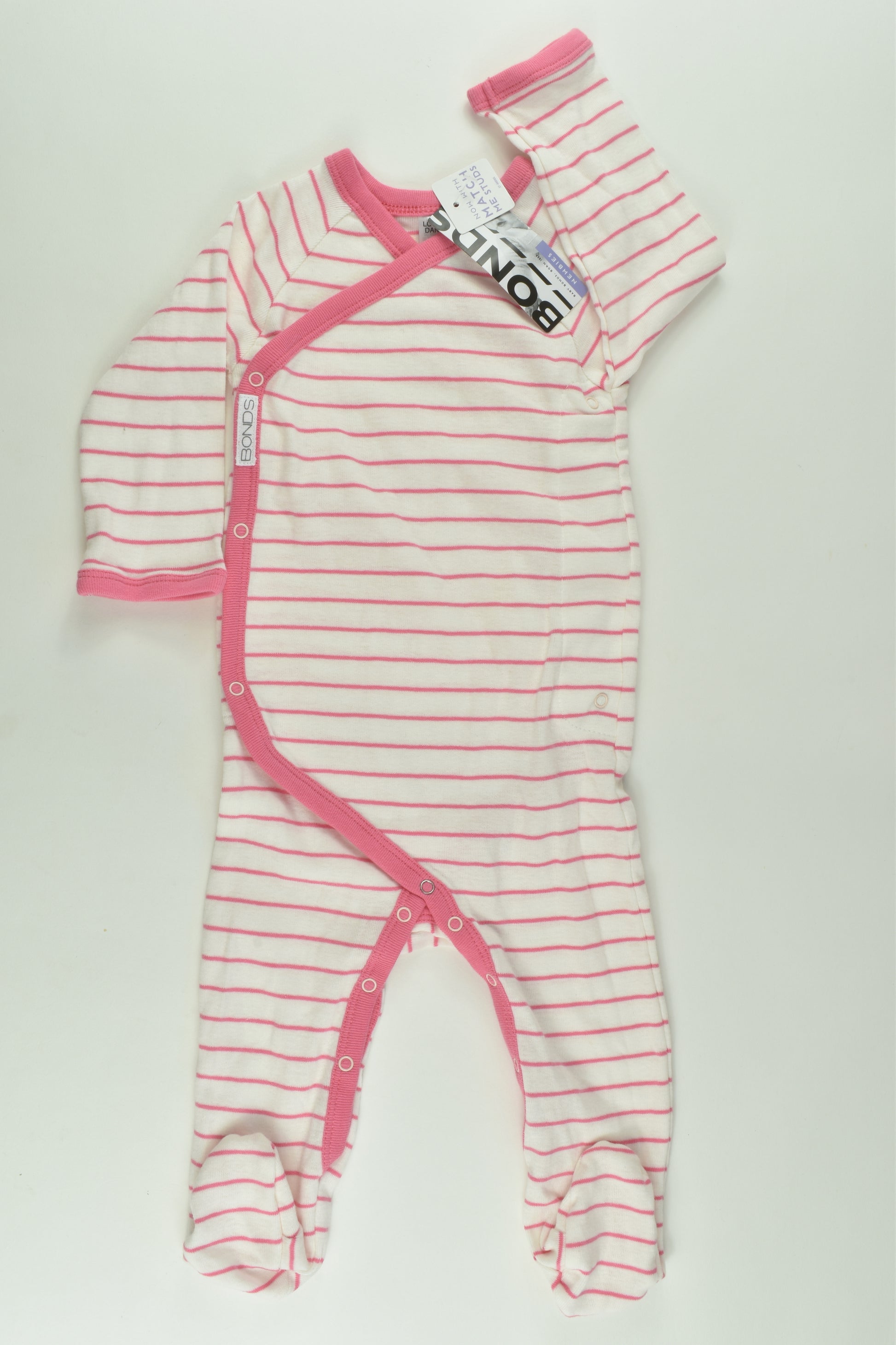 Bonds Size 0 Striped Romper
