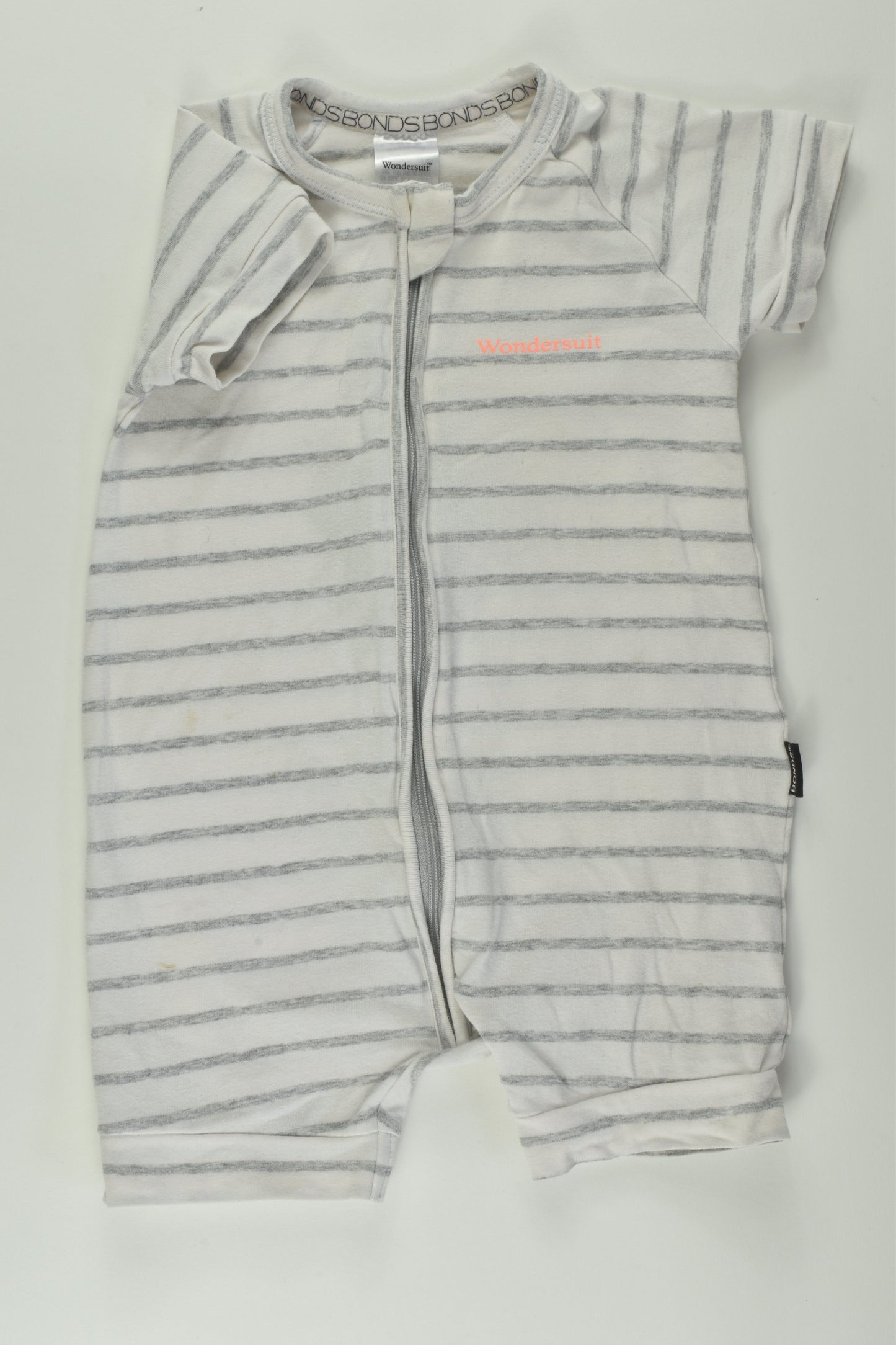 Bonds Size 0 Striped Short Wondersuit