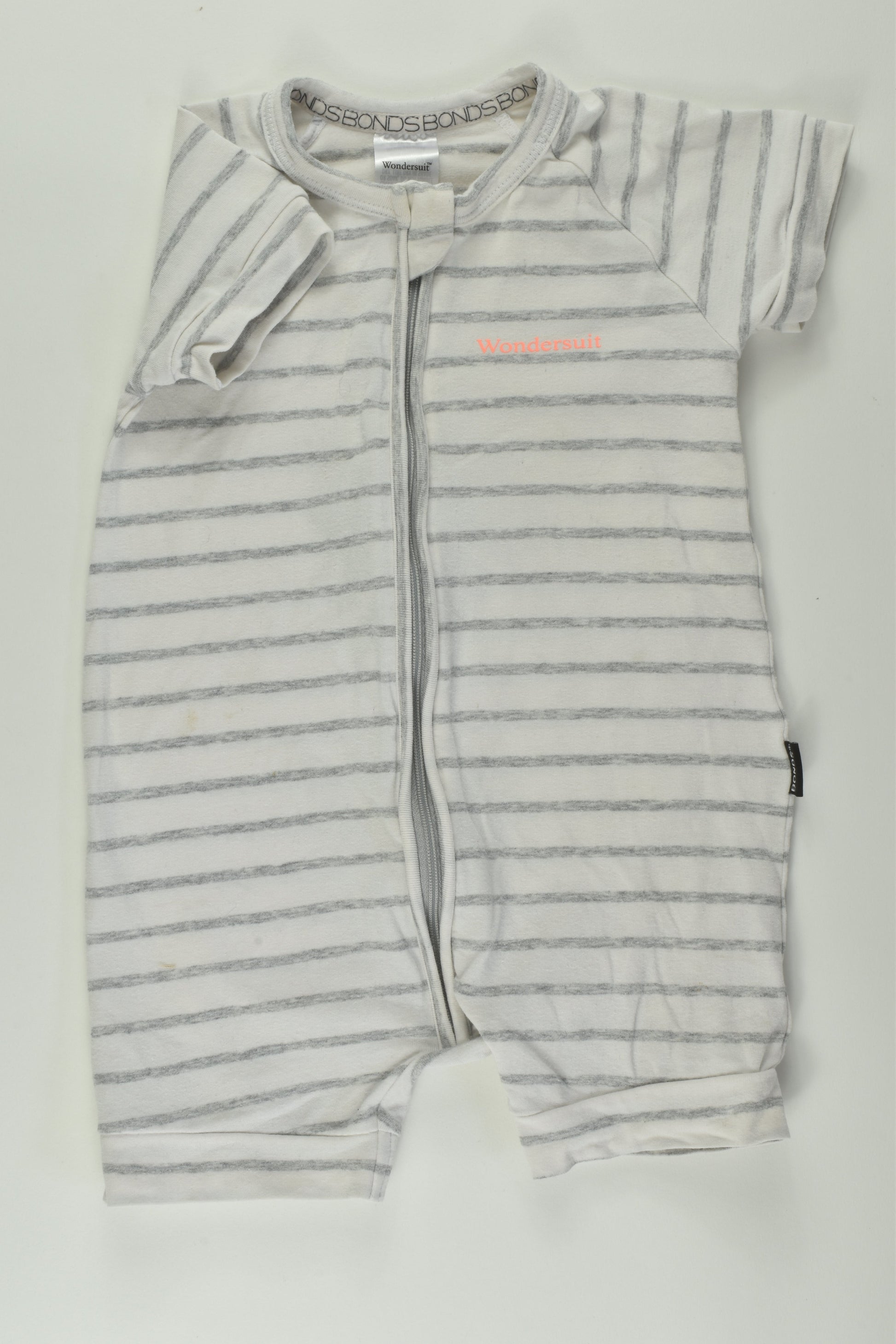Bonds Size 0 Striped Short Wondersuit