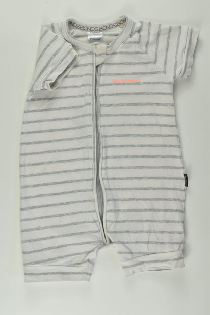 Bonds Size 0 Striped Short Wondersuit