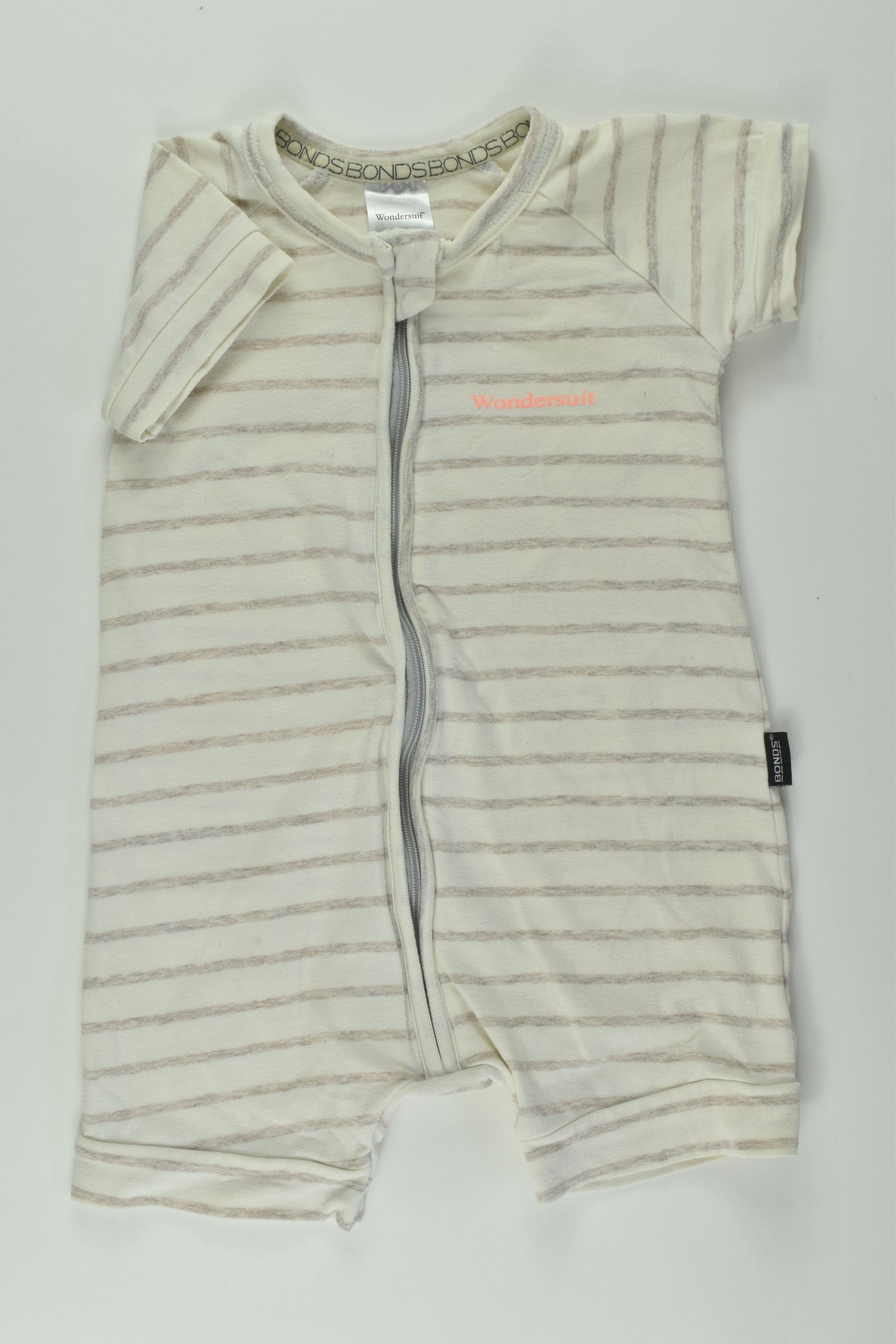 Bonds Size 0 Striped Short Wondersuit