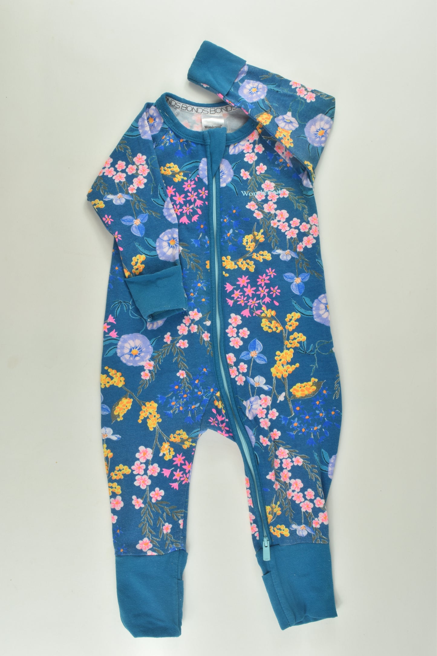 Bonds Size 00 Floral Wondersuit