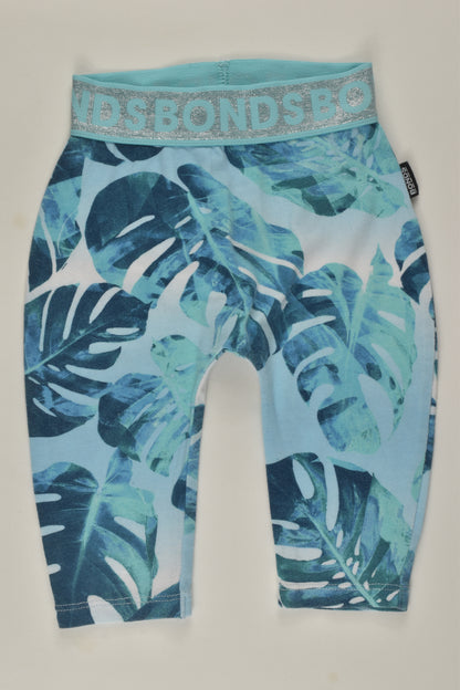 Bonds Size 00 Leaves Leggings