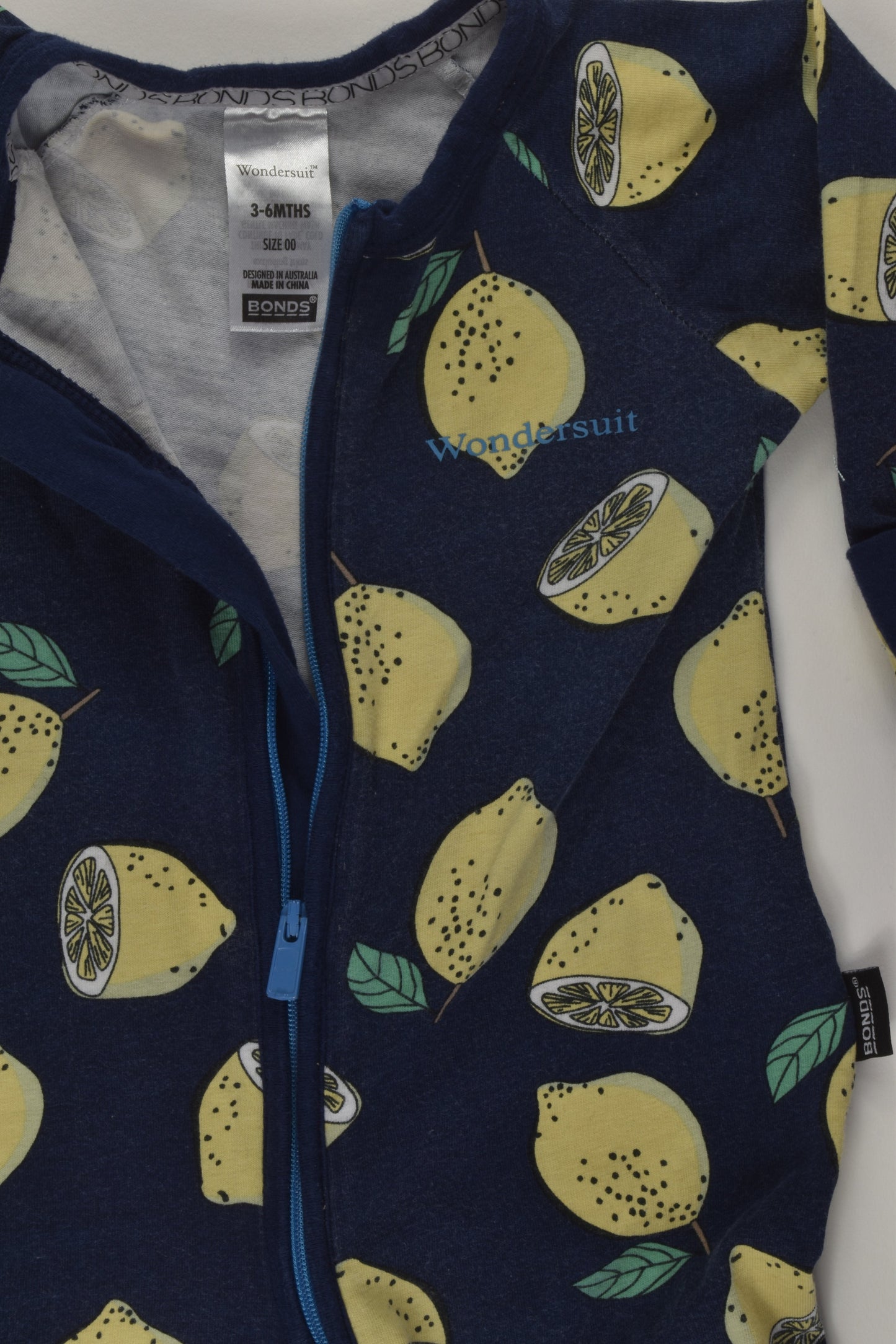 Bonds Size 00 Lemon Wondersuit