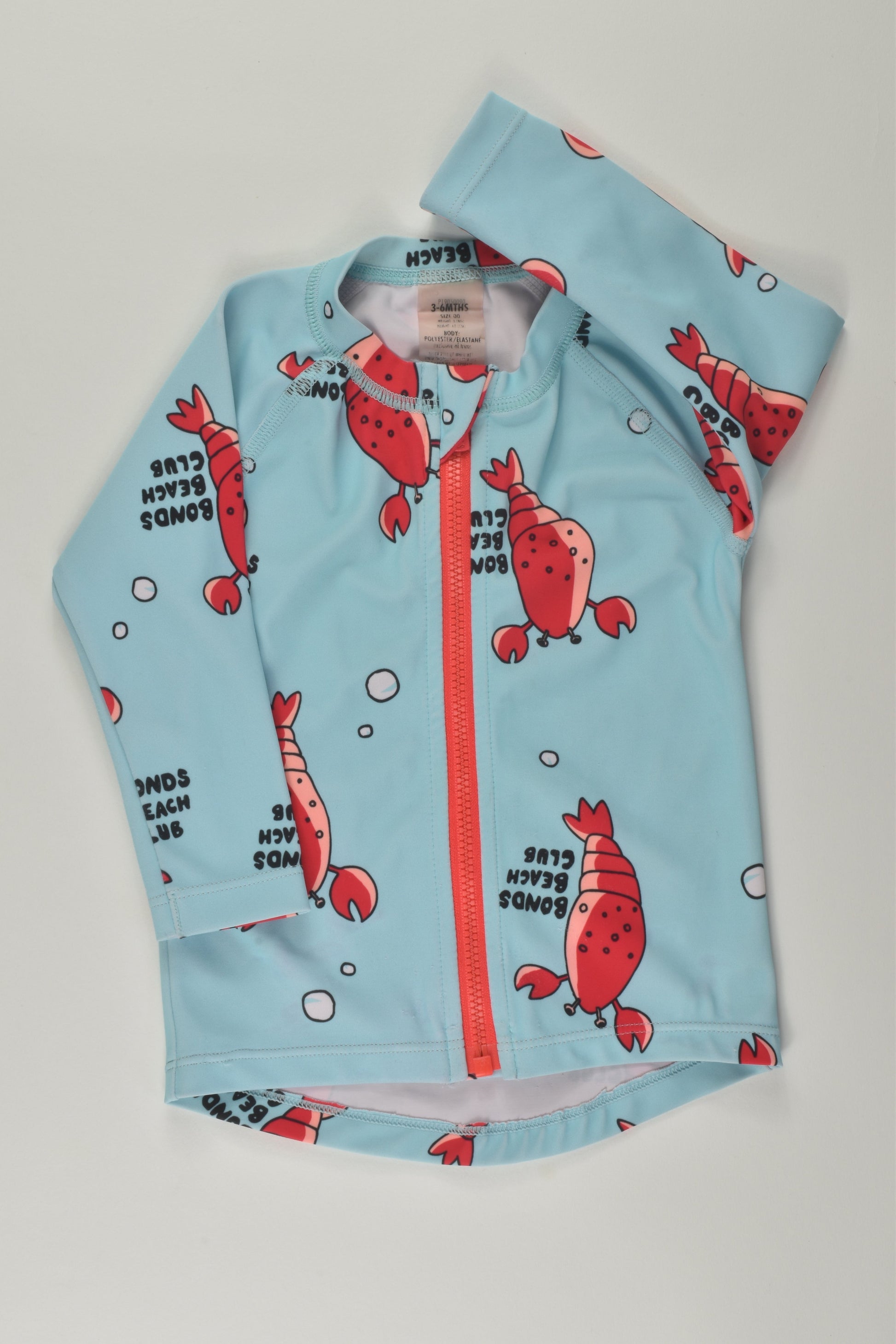 Bonds Size 00 Lobster Rashie Top