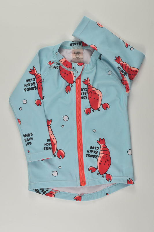 Bonds Size 00 Lobster Rashie Top