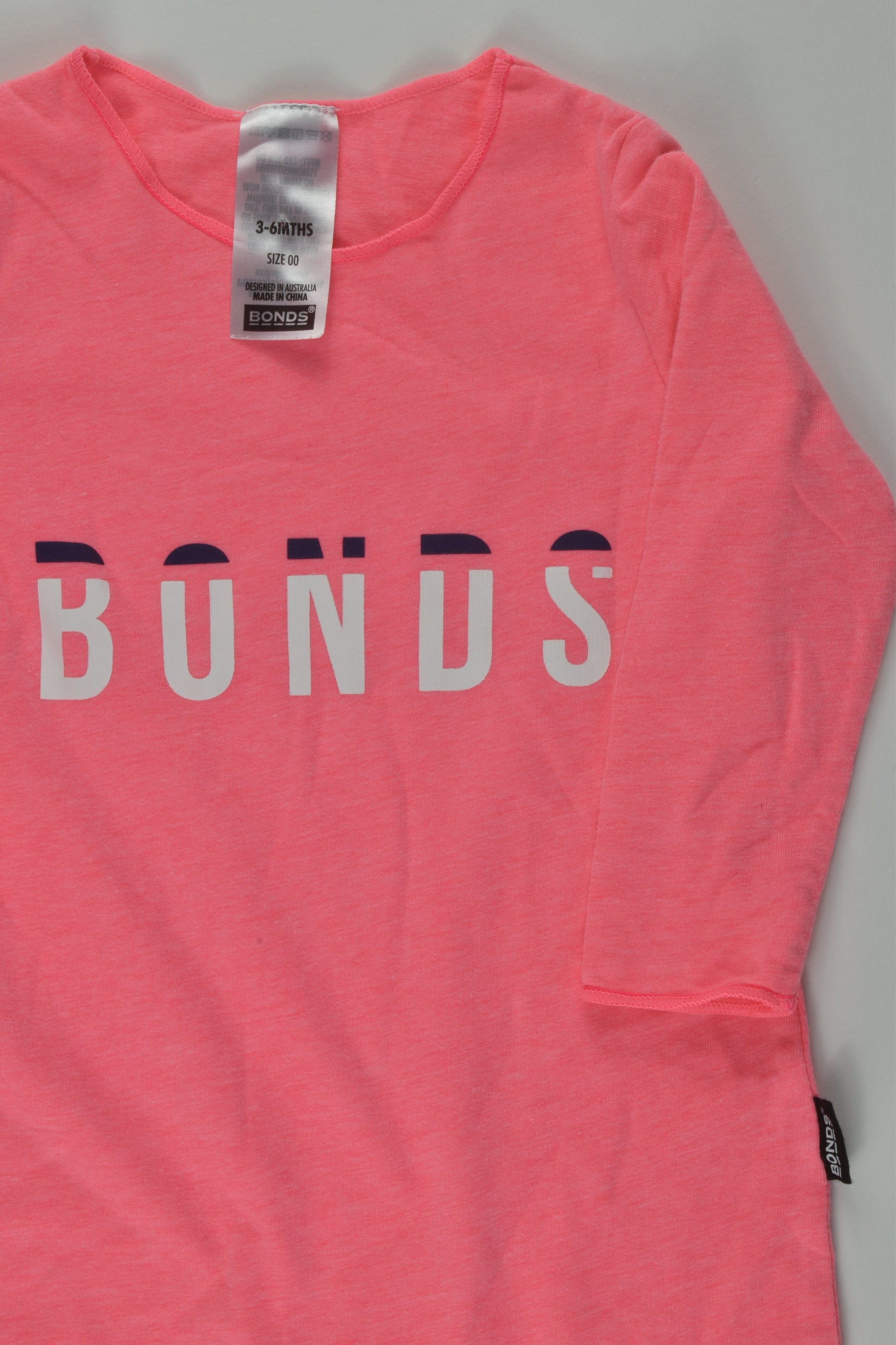 Bonds Size 00 Logo Romper