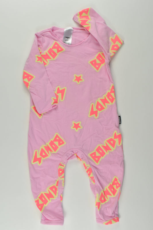 Bonds Size 00 Logo Romper