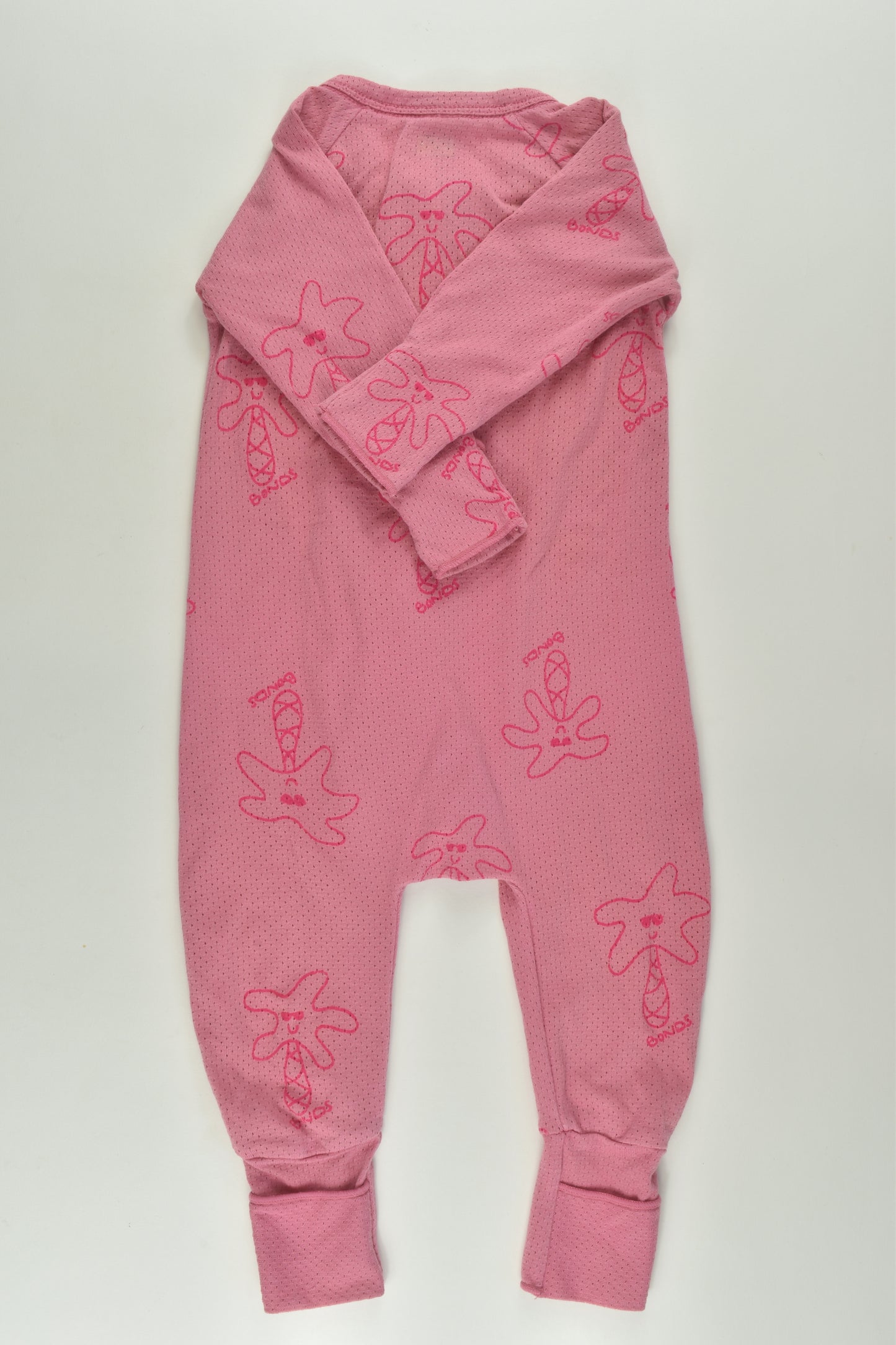 Bonds Size 00 Pink Wondercool Romper