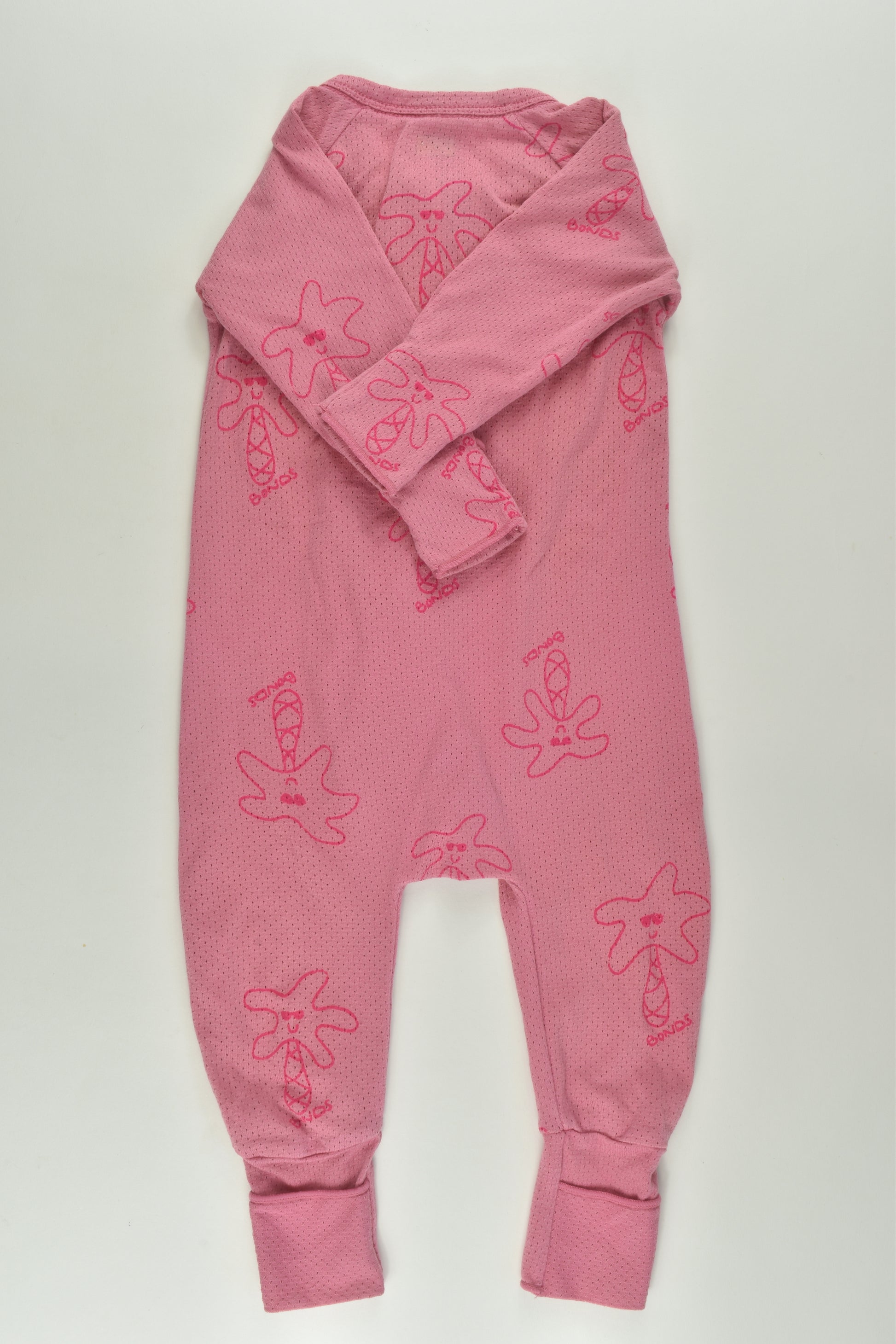Bonds Size 00 Pink Wondercool Romper