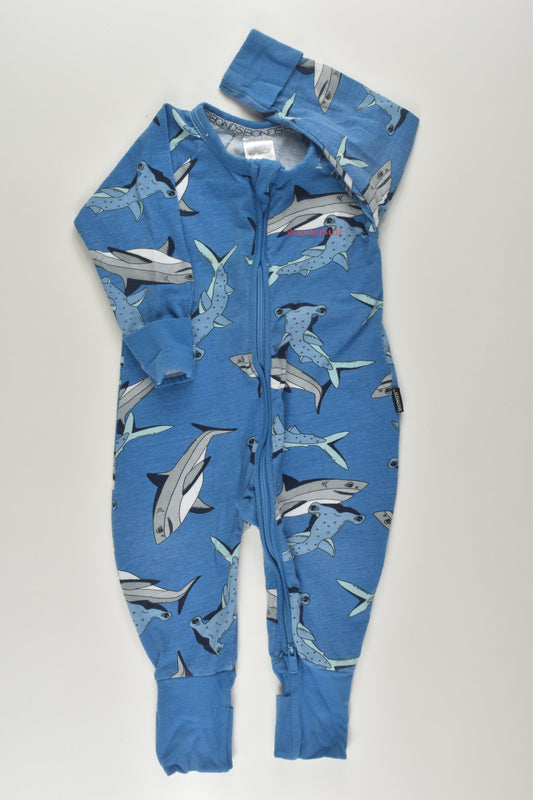 Bonds Size 00 Shark Wondersuit