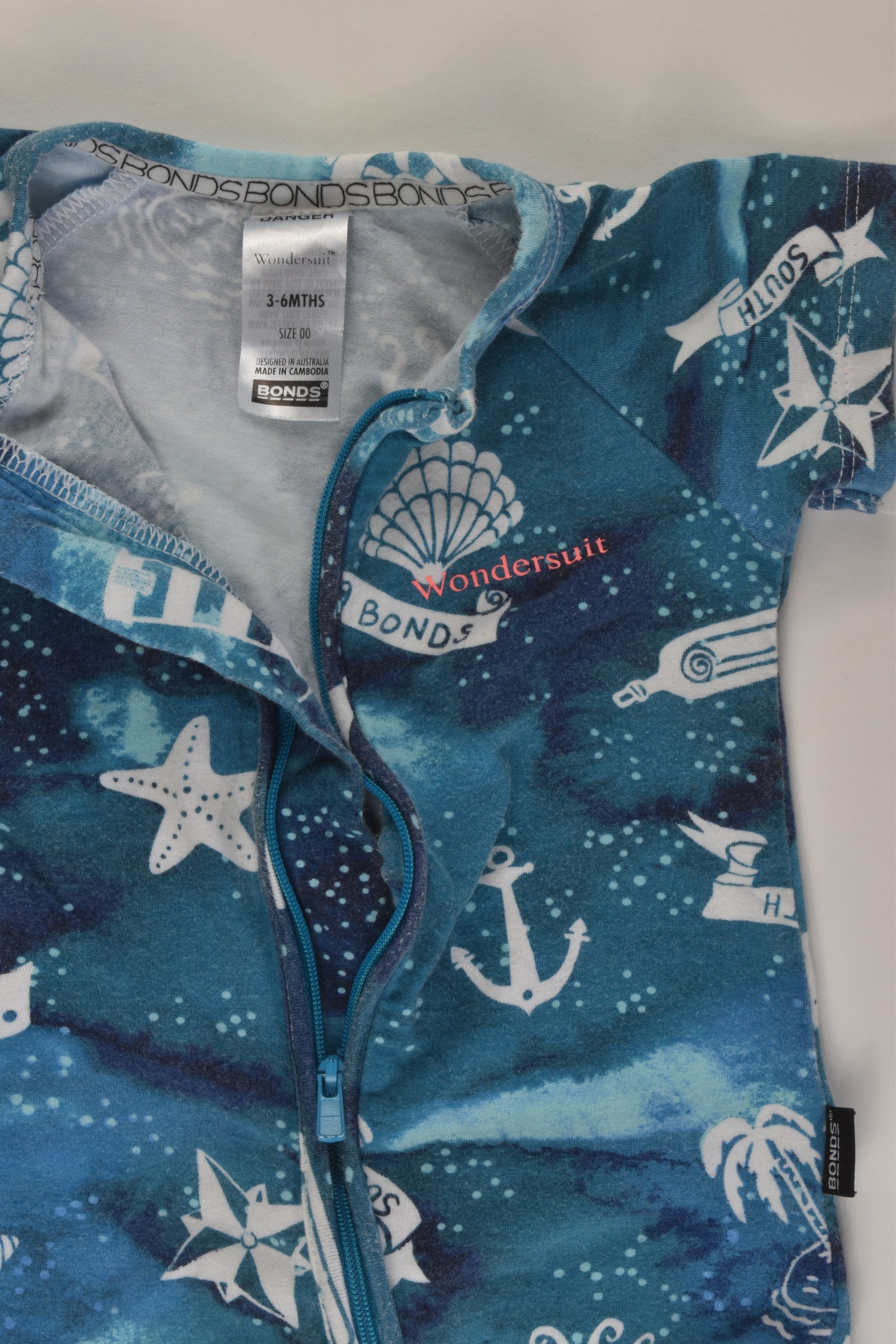 Bonds Size 00 Short Wondersuit