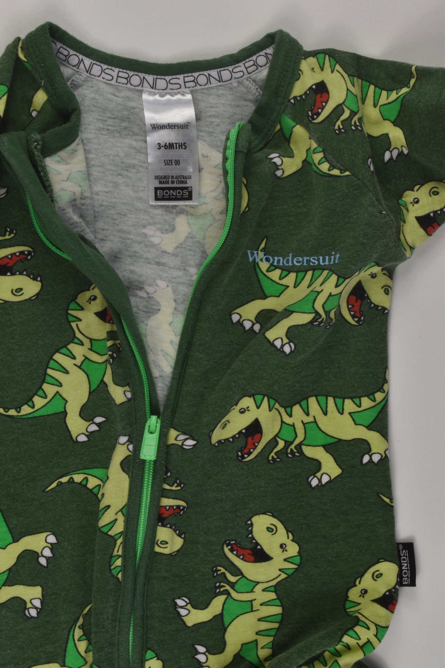 Bonds Size 00 T-Rex Wondersuit