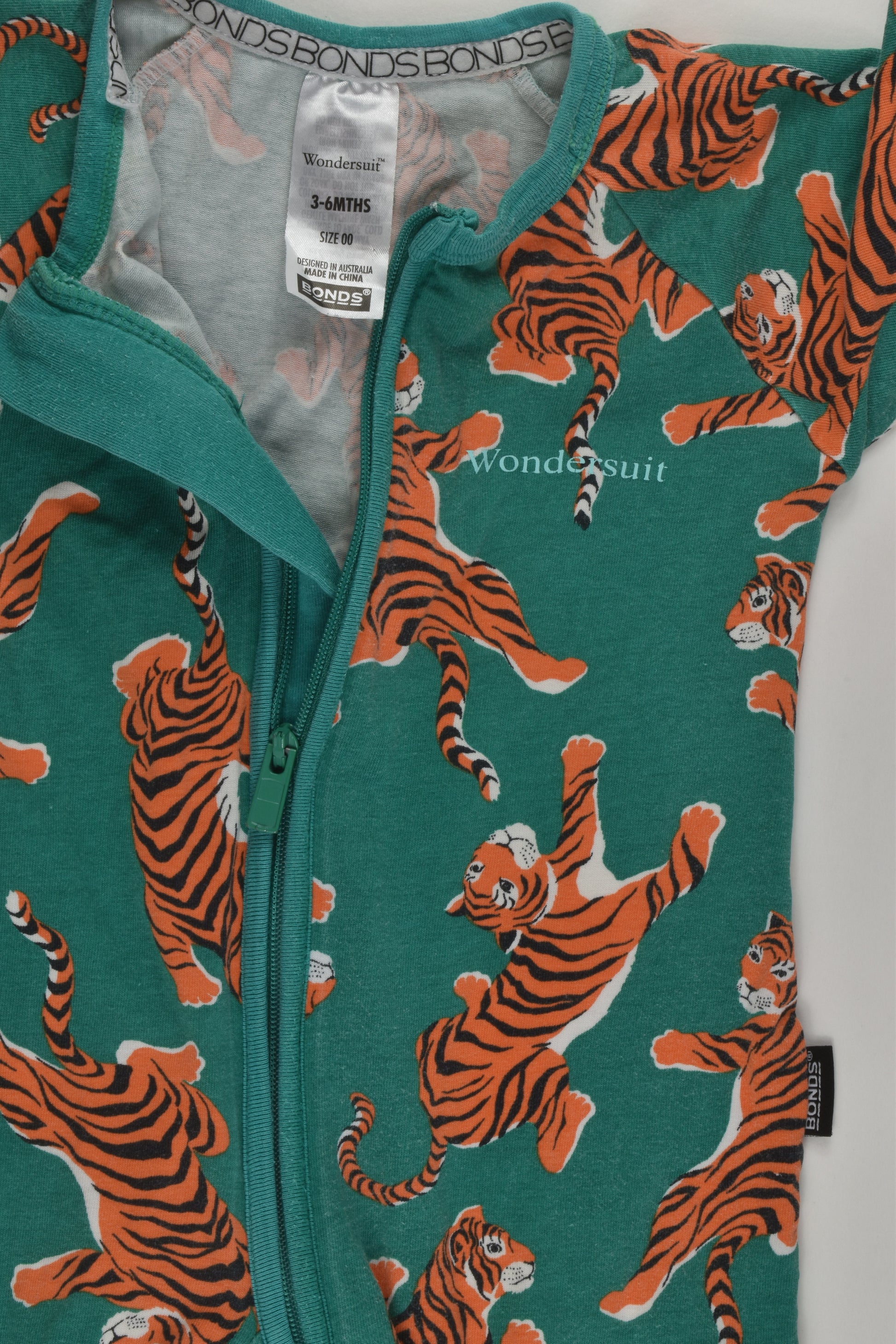 Bonds Size 00 Tiger Wondersuit