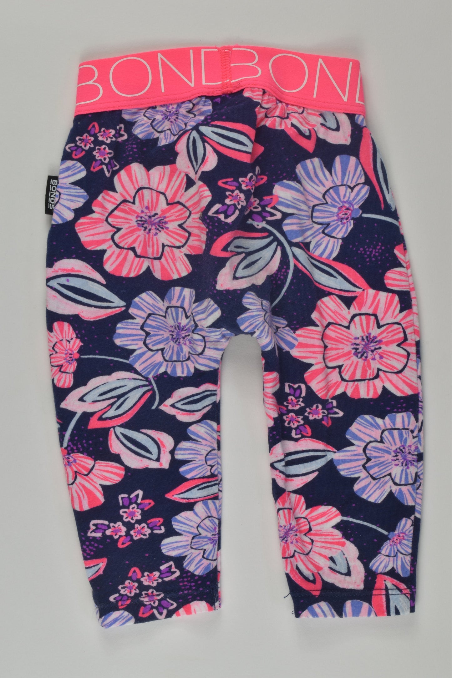 Bonds Size 000 Floral Leggings